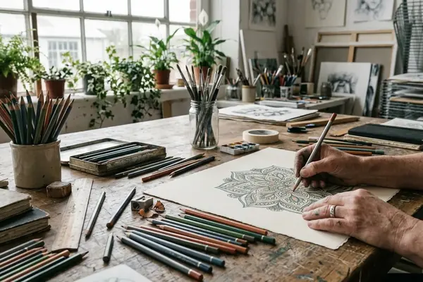 10 Relaxing Adult Coloring Pages for Stress Relief