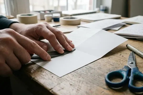 Turn One Sheet of Paper Into a Pocket-Sized Coloring Zine