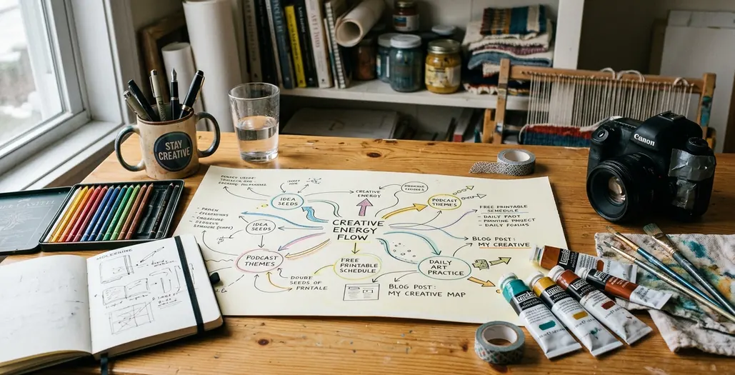 Image showing creative energy map